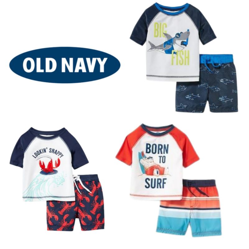 @ldnavy Swim Trunks Set