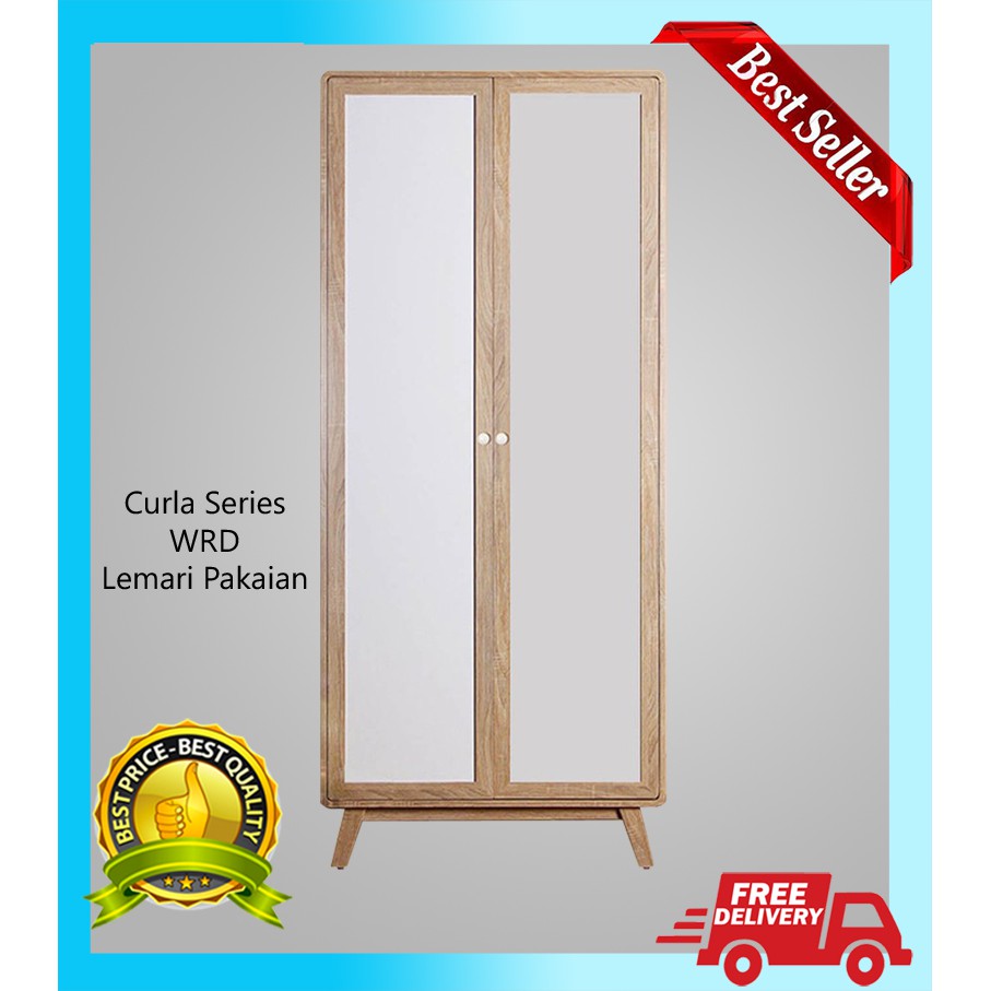 Curla Series WRD Lemari Pakaian