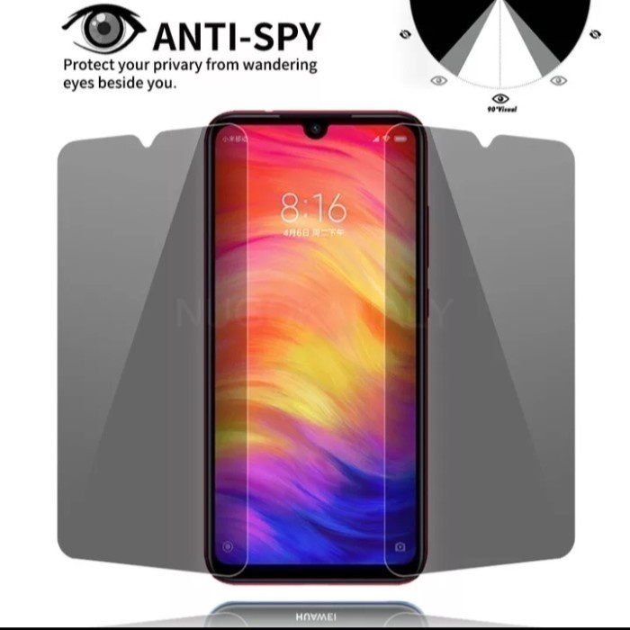 Vivo Y15s Tempered Glass Anti Spy For Privacy