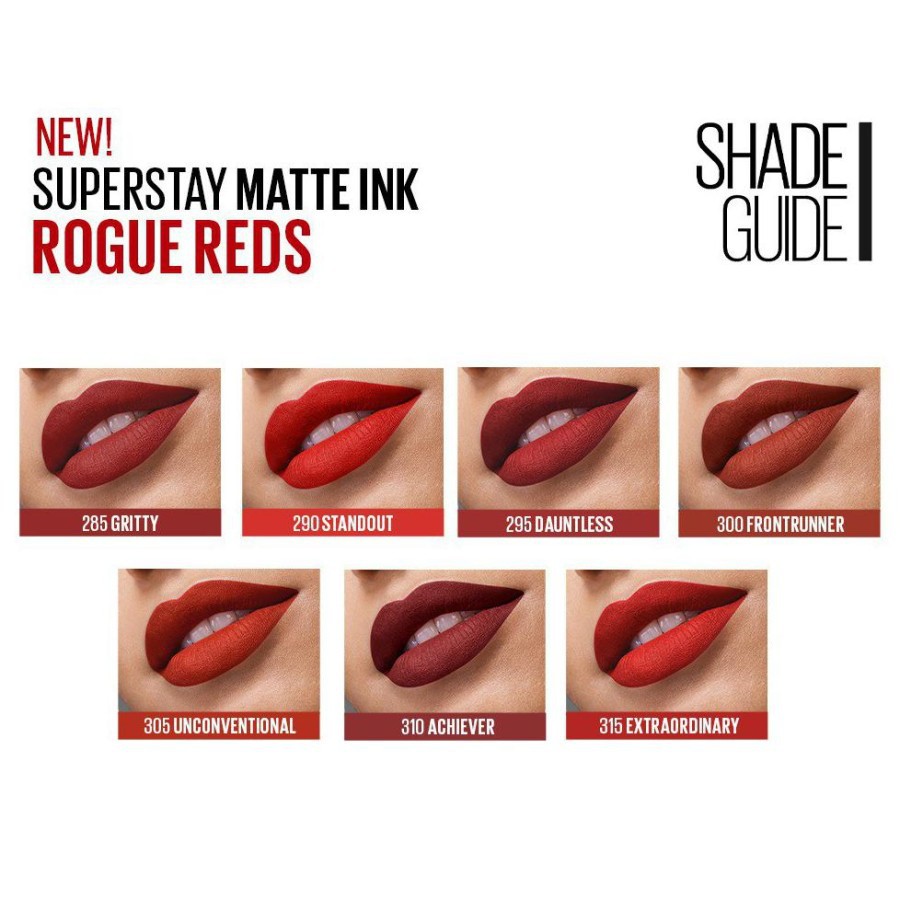 ★ BB ★ [ NEW COLOR ] Maybelline Superstay Matte Ink Liquid Matte Lipstick Make Up