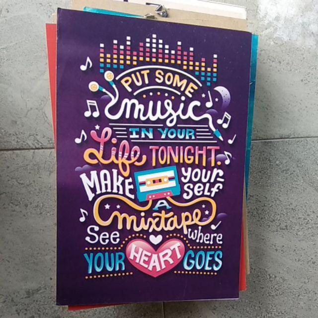 Wall Decor Kayu Mdf 6mm Hiasan Dinding Kado Dekorasi Kitchen Series