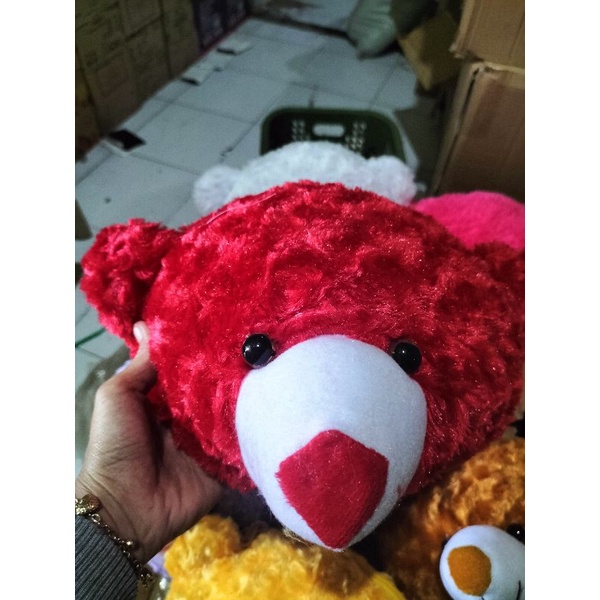 (COD) Tas Kepala Boneka Beruang / Tas Korea Kepala Beruang / Tas Selempang / Tas