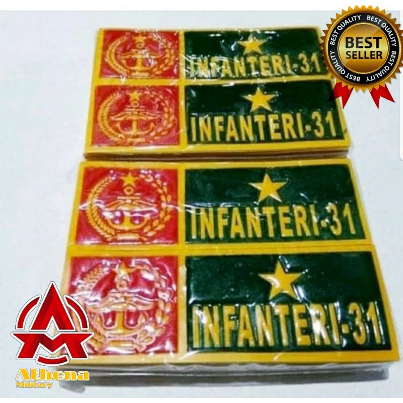 Stiker Infanteri | Stiker Plat INFANTERI| Stiker TNI | stiker motor |stiker mobil