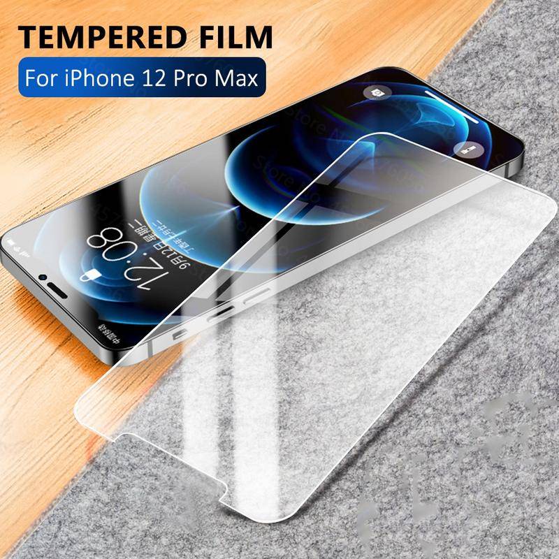 1Pcs Tempered Glass Screen Protector For IPhone 11 12 Pro Max Mini 6 6s 7 8 Plus X XS Max XR SE 2020 en Verre trempe ecran protecteur