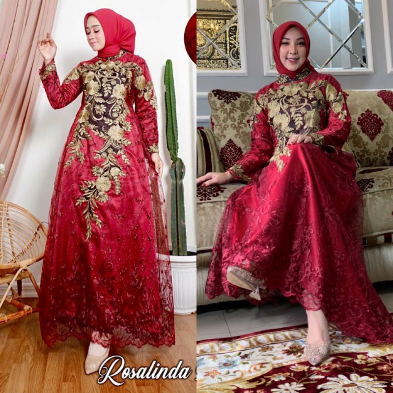 KEBAYA ORIGINAL//KEBAYA MODERN//ROSALINDA DRESS//By Pelangi Jaya