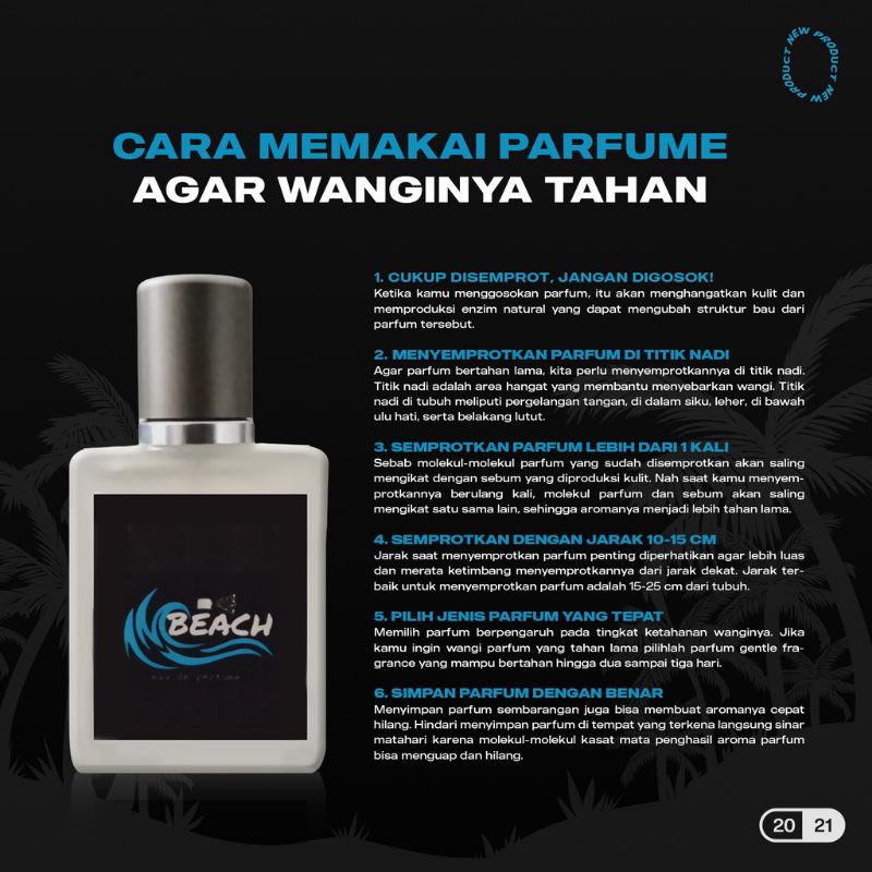 (TERPOPULER ) PARFUME PEMIKAT WANITA B€ACH - PARFUM PRIA ORIGINAL WANGI TAHAN LAMA