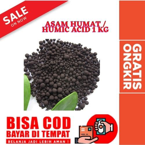 TERMURAH PUPUK ORGANIK ASAM HUMAT GRANUL / HUMIC ACID PEMBENAH TANAH KEMASAN 1KG