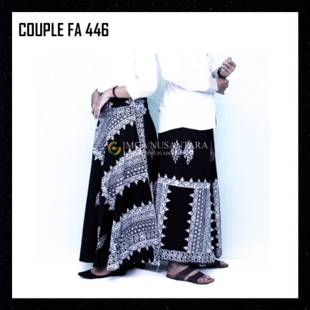 Couple batik Sarung dan Rok Payung