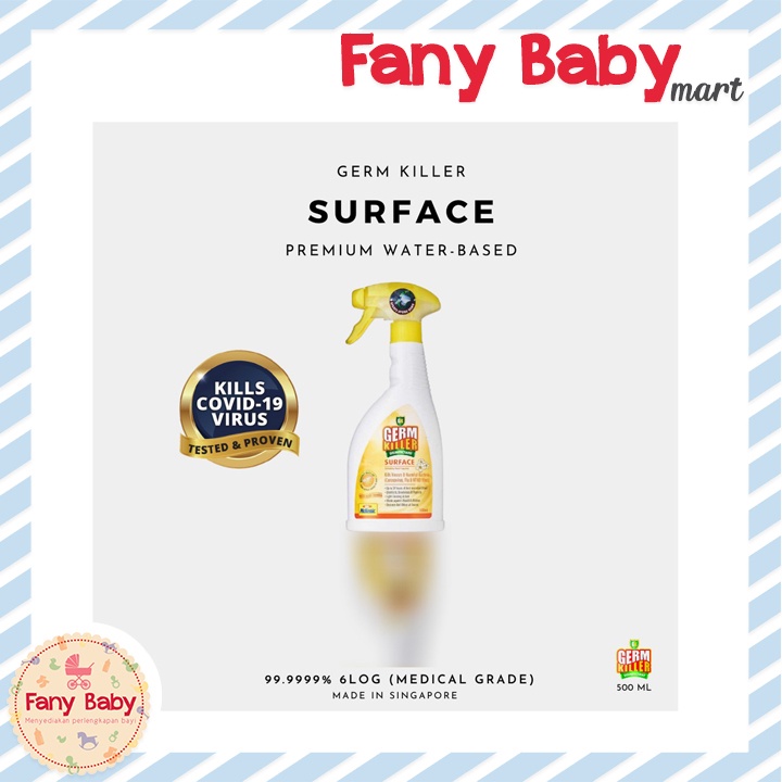 GERM KILLER DISINFECTANT SURFACE FLORAL FRAGRANCE 500ML
