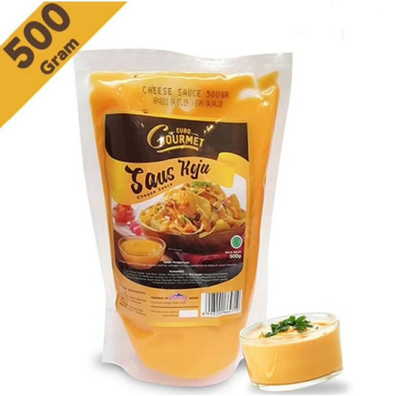 

Euro Gourmet Saus Keju 500gr / Euro Cheese Sauce / Euro Saus Keju / Euro Keju / Saus Keju