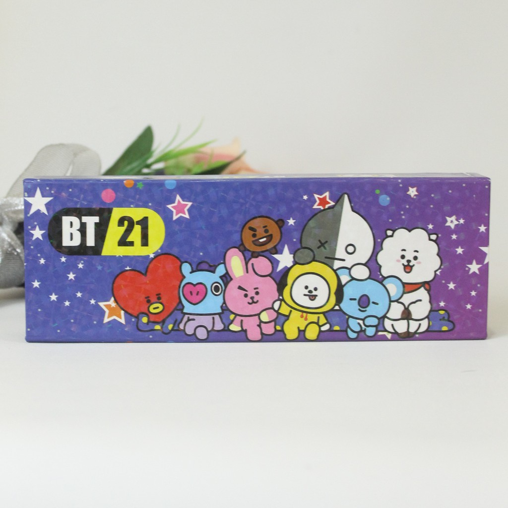 

Tempat Pensil Magnet BTS BT21 Kotak Pensil BT21 BTS Pencil Case BTS Kpop
