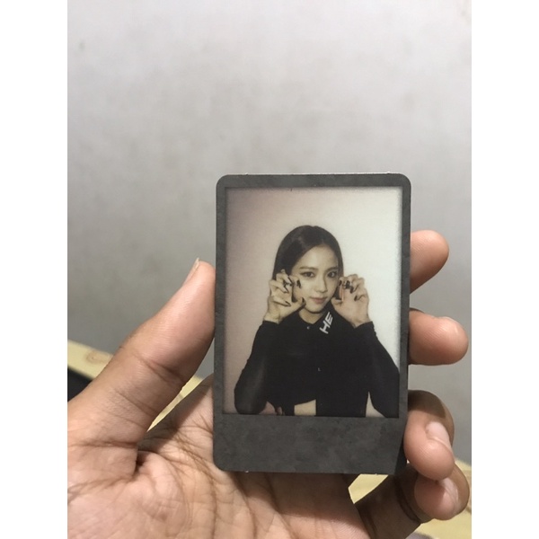 photocard jisoo blackpink kill this love black version