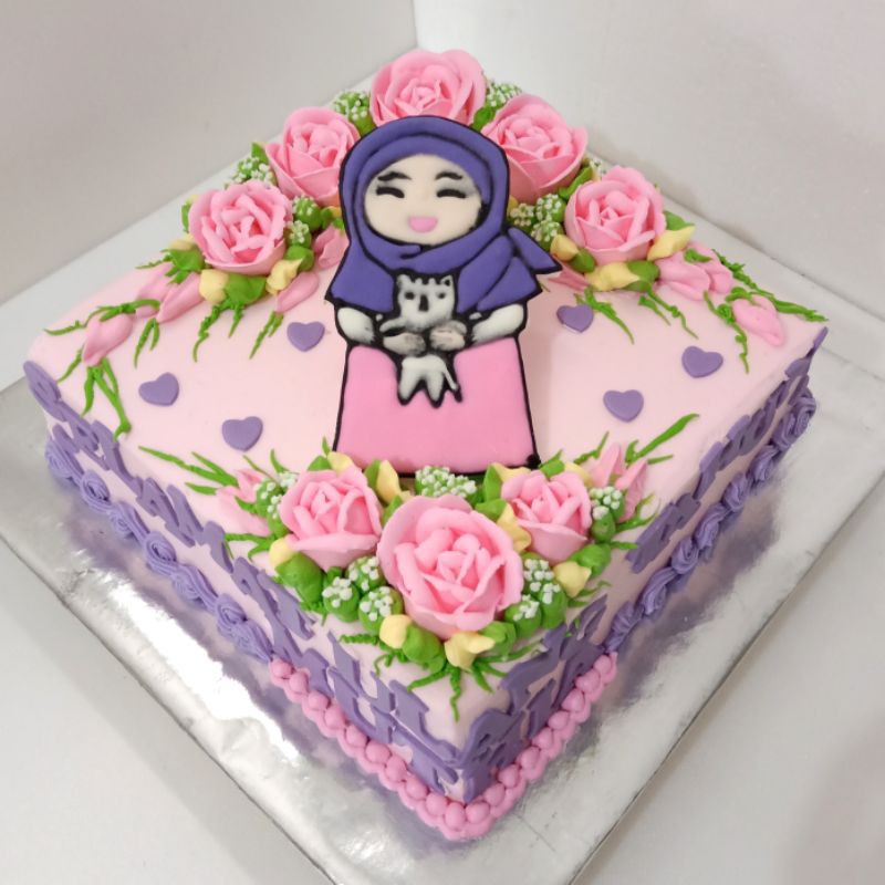 

Tart hijab/cake hijab