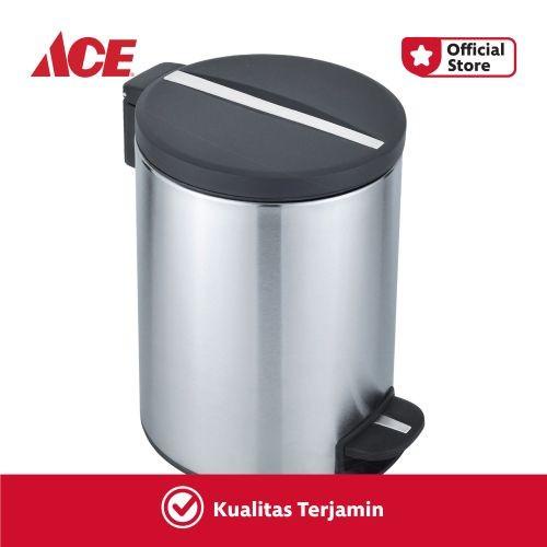 Ace - Krisbow 5 Ltr Tempat Sampah Stainless