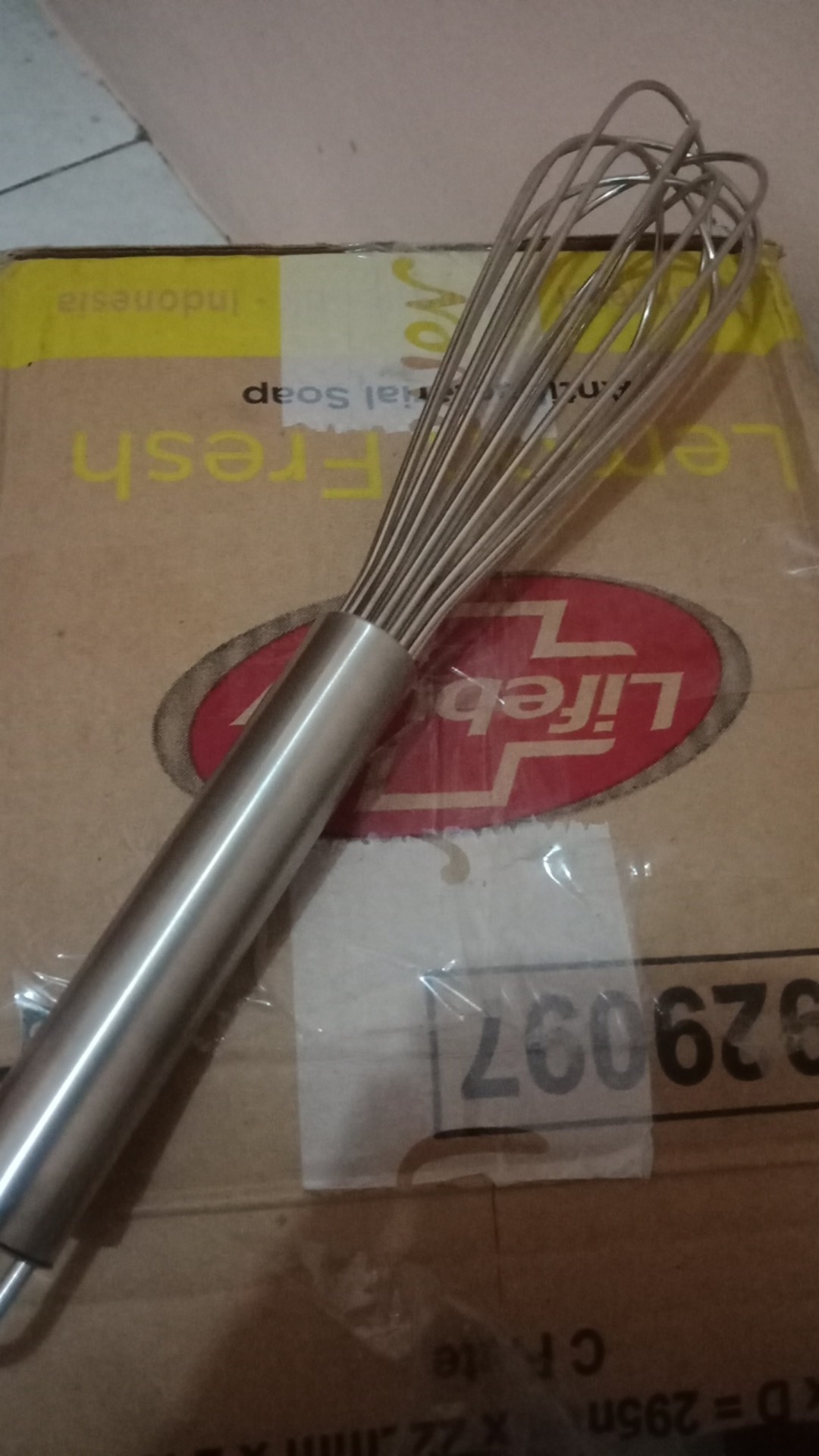 Kocokan Telur Pengocok Telur Manual Egg Whisk Stainless Steel 10 Inch 12inch 16inch 18inch