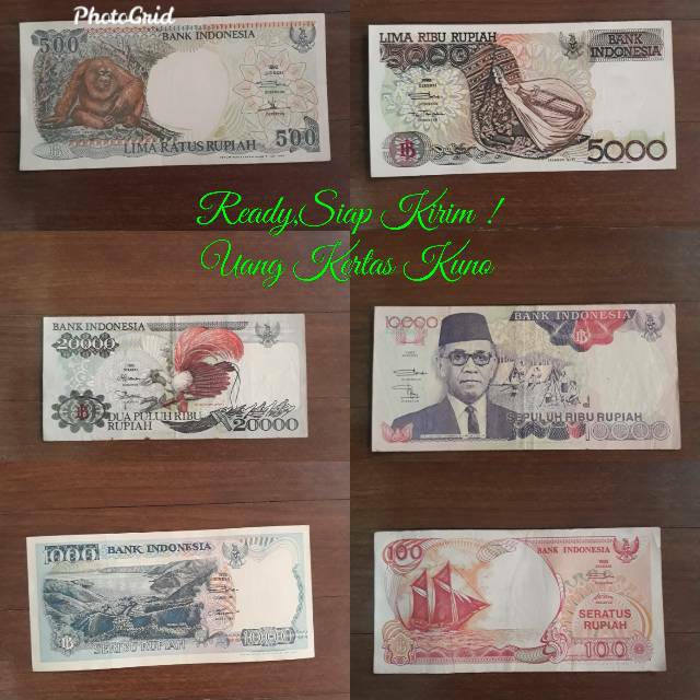 Uang Kuno / Uang Kertas