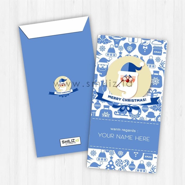 

Cute Santa Claus Christmas Angpao Custom 2111