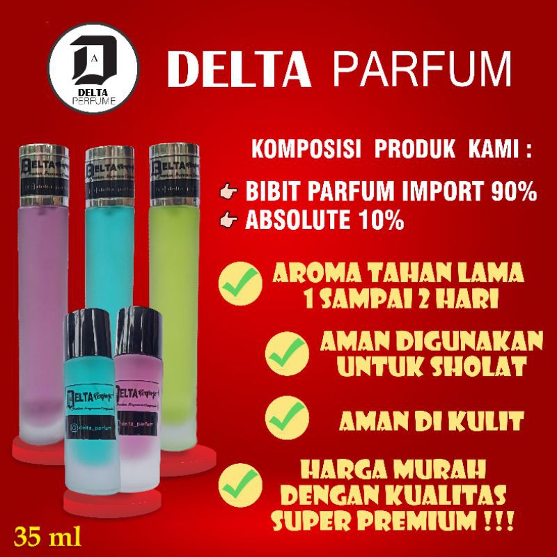 PARFUM BULGARI AQUA POUR HOMME | MINYAK WANGI LAKI-LAKI MURAH DAN TAHAN LAMA - DELTA PARFUM