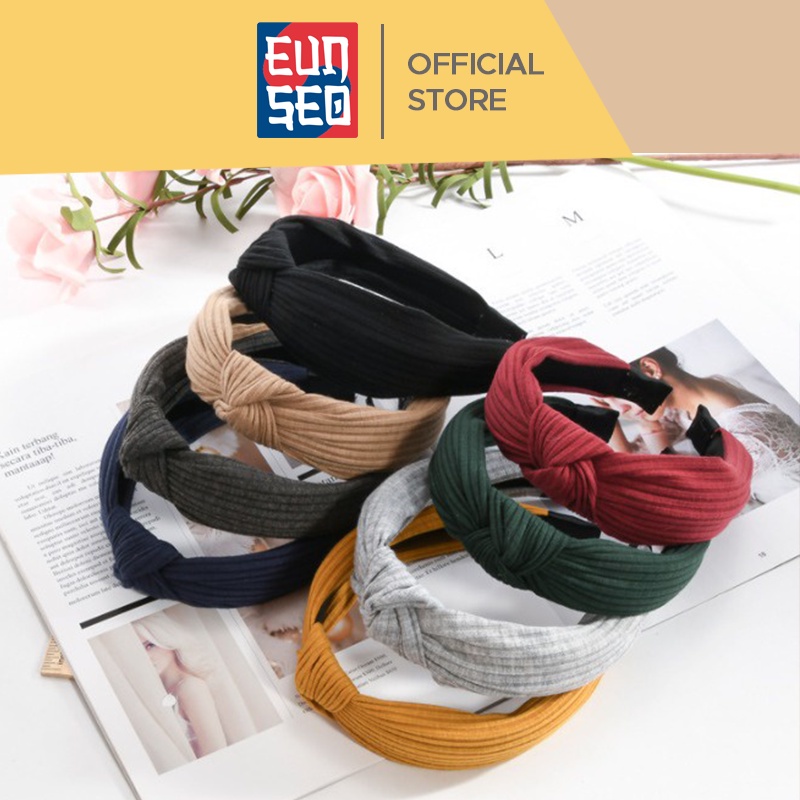 EUNSEO Bando Bandana Simpul Style Fashion Korea Bando Wanita Import