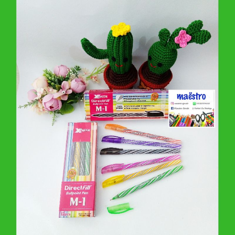 

Bolpen lilin XData M1/ Pen XData M2 / Bolpen ulir / bolpoint murah / Pena lilin