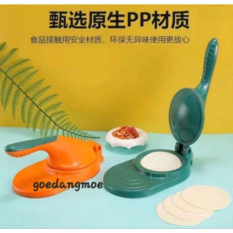 Cetakan adonan pangsit manual Alat press adonan Dumpling maker