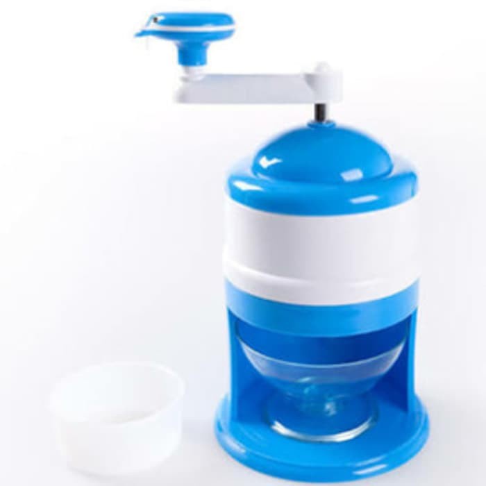 ICE SHAVER / ALAT SERUT ES BATU MANUAL / ICE CRUSHER SNOW CONE BLUE