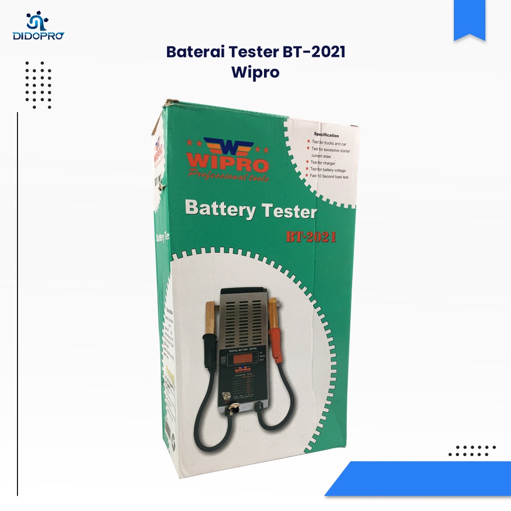 Battery Tester Digital BT 2021 WIPRO