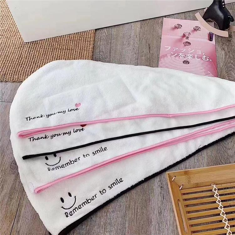 (BOW) Handuk Keramas Turban Head Towel Fast Dry 3As