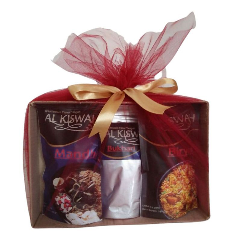 Hampers Nasi Instant Kebuli Biryani Mandhi Bukhari Al Kiswah Food