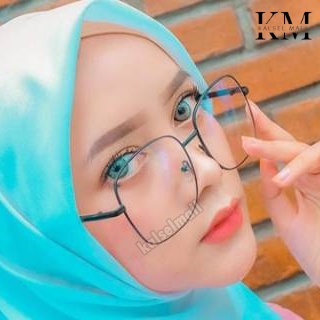 Kacamata Kotak Fesyen Wanita Pria Frame Besi Elegan Retro Vintage Kaca Mata Optik Anti Radiasi Persegi Style Korea Bingkai Petak Eyeglasses Kcamata Peria Antiradiasi Komputer Dan Hp Baca LensBlu Anti Silau  Sinar Matahari UV400 COD KCP8