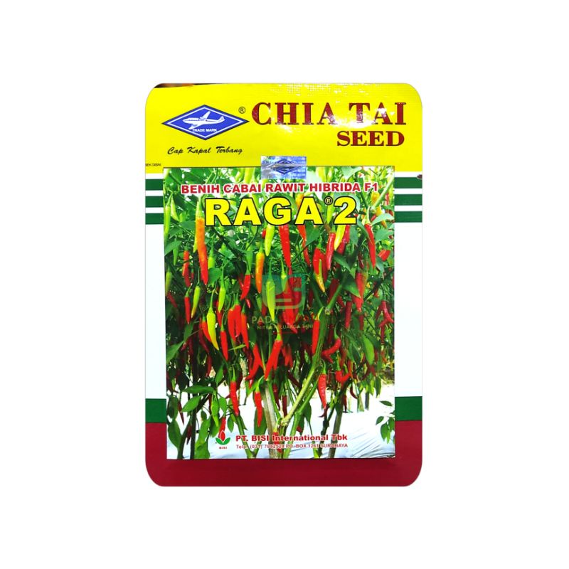 Benih Cabai Rawit Hibrida F1 RAGA 2 10-Gr Cap Kapal Terbang