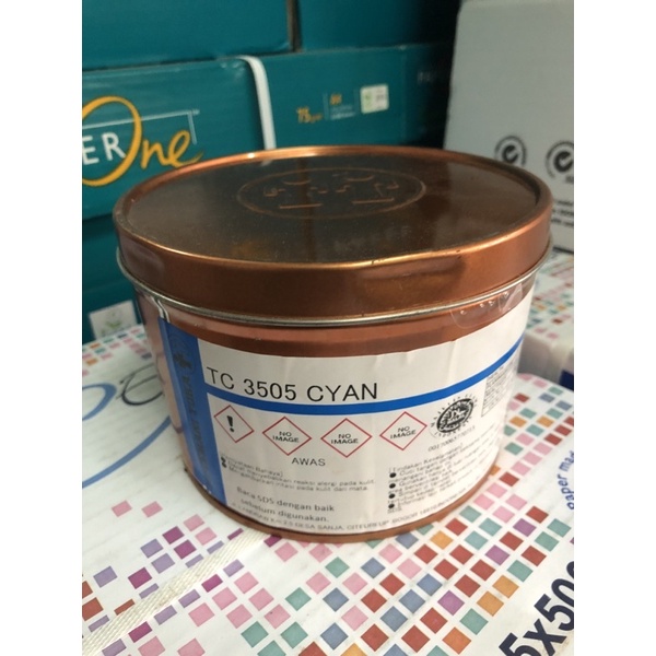 

Tinta Cetak , Cemani Toka , TC 3505 Cyan