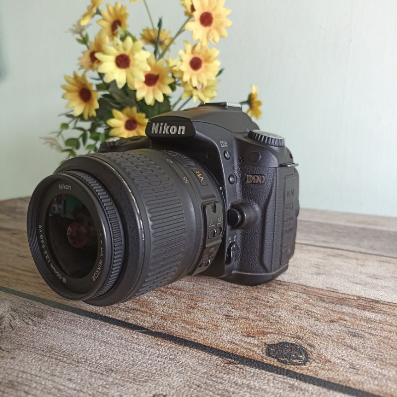 KAMERA NIKON D90 Kit Siap Pakai Mulus dan Normal Semipro Terbaik Dikelasnya-1