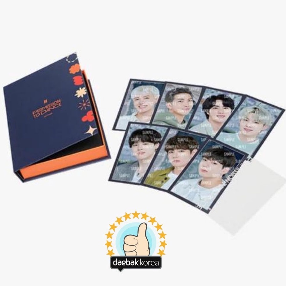 [Ready stok] BTS - Permission To Dance Seoul: Message Photo Card Frame