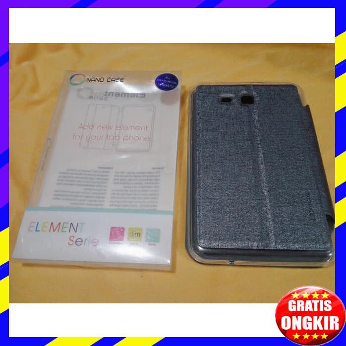 ACC HP NANO CASE BOOK COVER+SILIKON JELLY SAMSUNG GALAXY TAB 3 LITE T110 7"