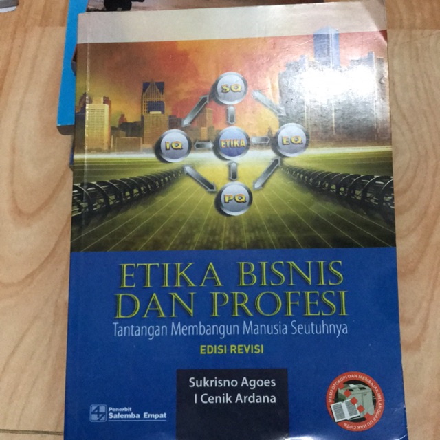 Jual Buku Etika Bisnis Dan Profesi Tantangan Membangun Manusia ...