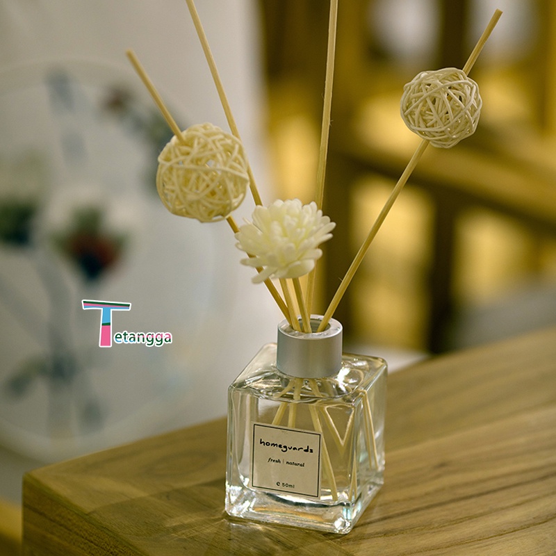 Reed Diffuser Aromatheraphy Pengharum Ruangan Parfum Essential Oil Relaxing Diffuser Aromaterapi Stik Rattan