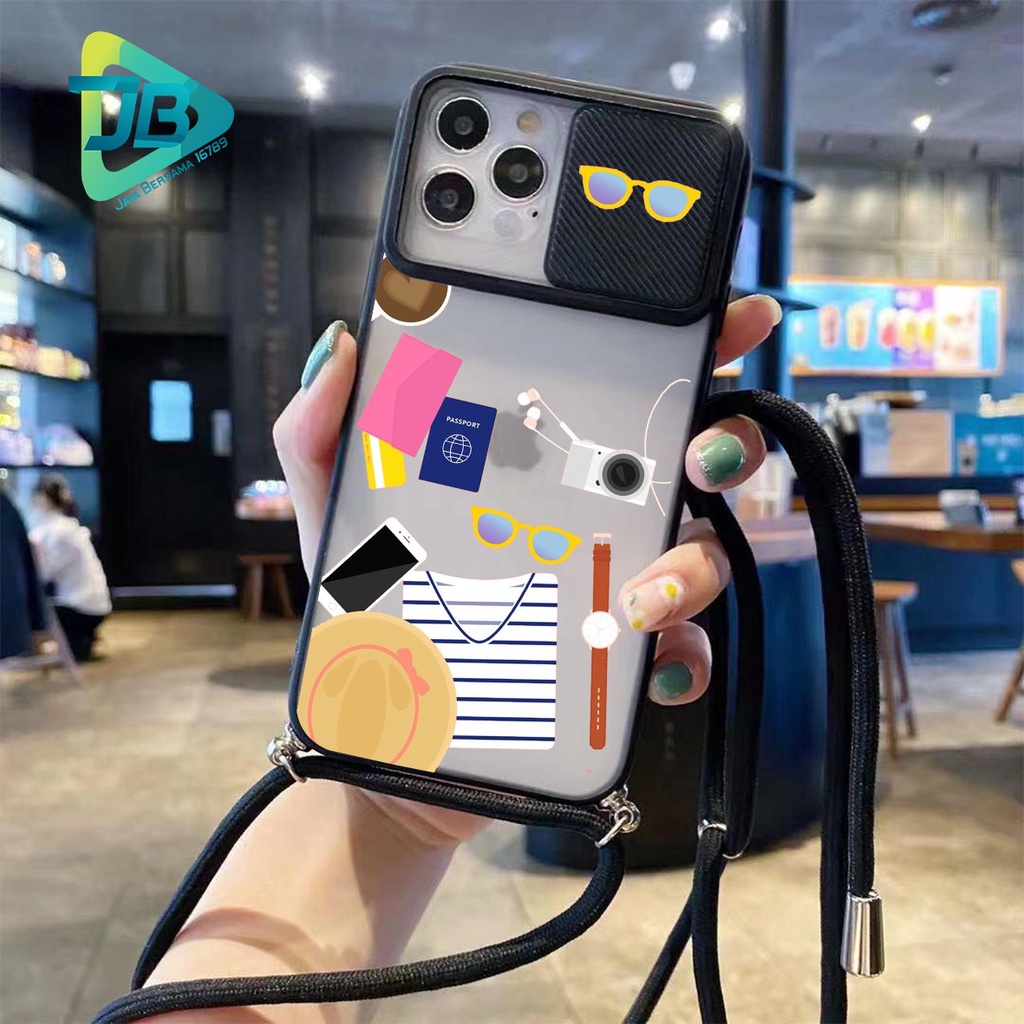 SOFTCASE SLINGCASE SLIDE PELINDUNG KAMERA CREP SAMSUNG OPPO VIVO REALME IPHONE XIAOMI ALL TYPE JB5135