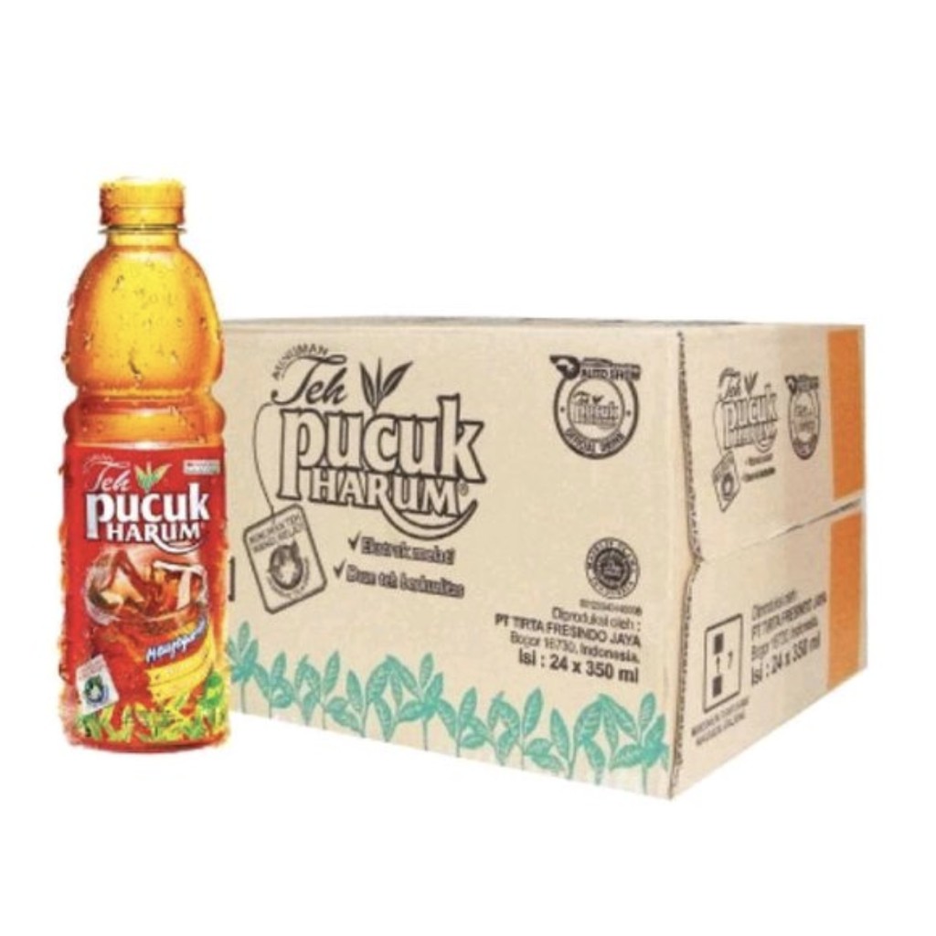 

Teh Botol Pucuk Harum 350ml Minuman Segar Kemasan