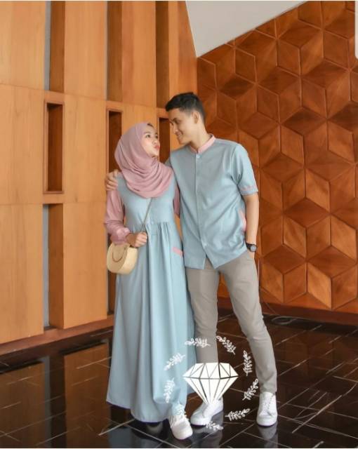 CP FANELA, COUPLE PASANGAN, MOSCREPE, GAMIS HIJAB MUSLIM, MAXY DRESS