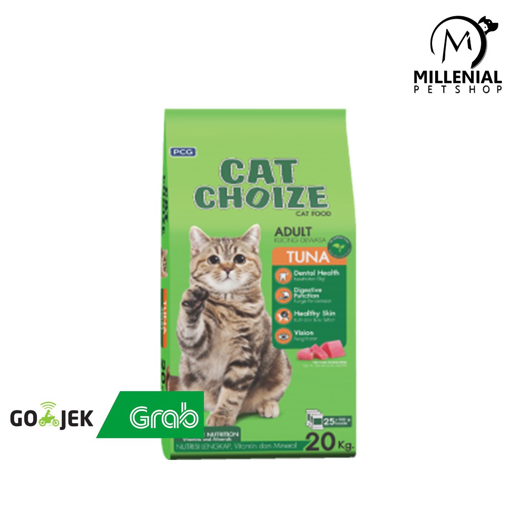 [GOSEND] Makanan kucing Cat Choize 20kg catChoize 20 kg Dryfood