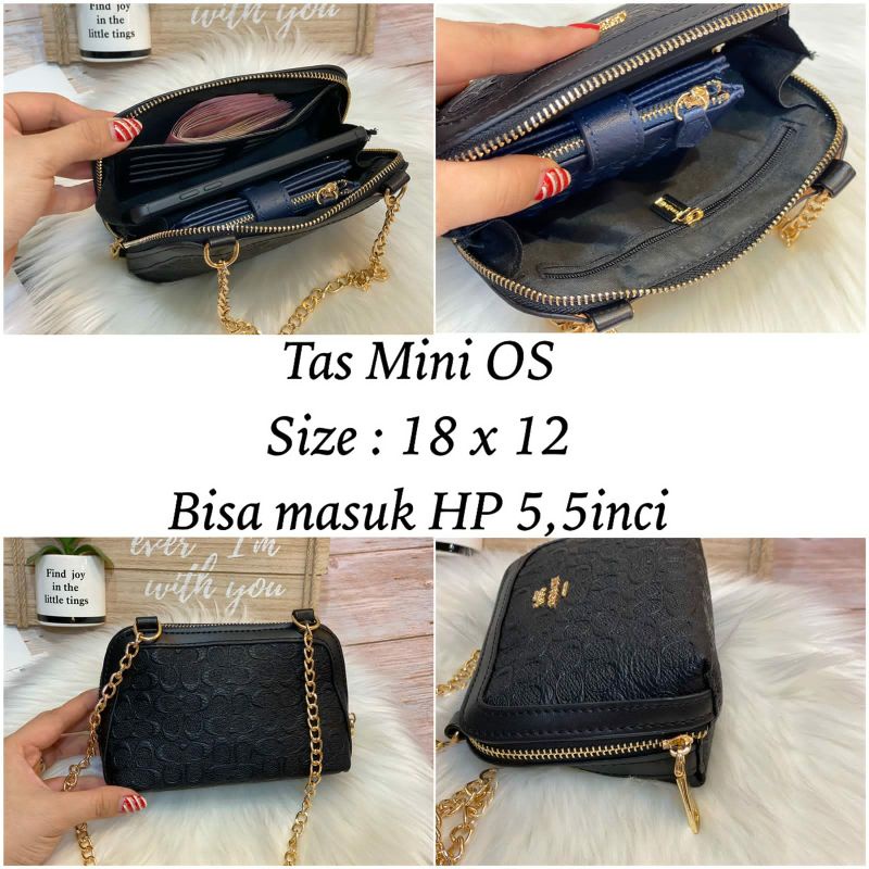 New Tas Fashion Oval Mini Crossbody Import Semprem