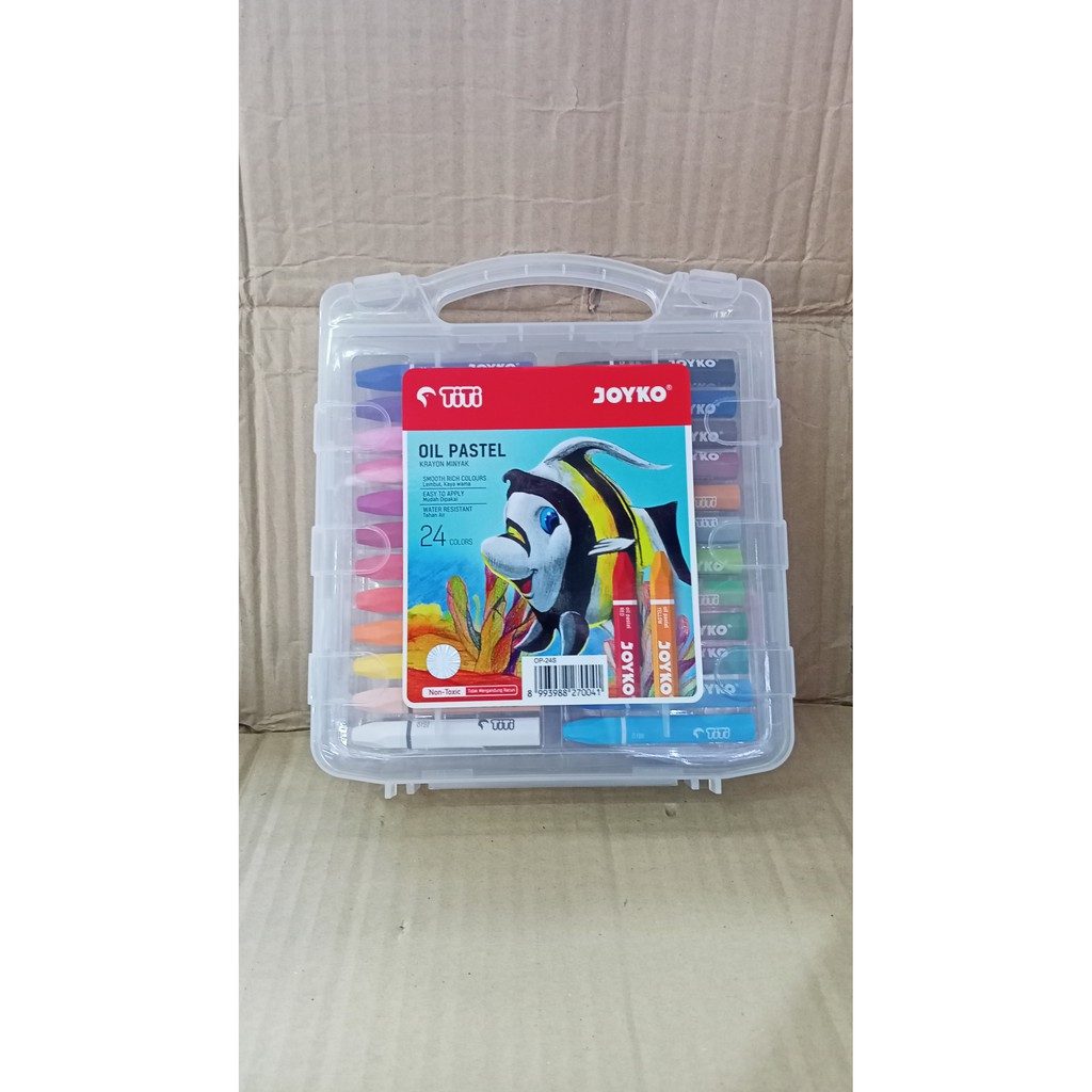 

KRAYON Joyko 24 WARNA / KRAYON MURAH / KRAYON ISI 24 WARNA