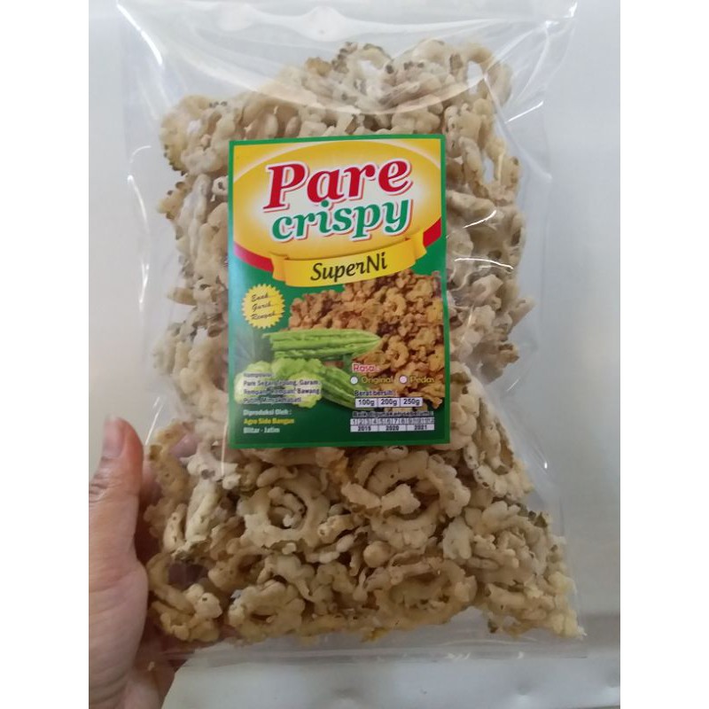 

Paket hemat Keripik Pare 2 pcs @250 gram