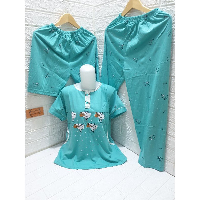 BAJU TIDUR 3 IN 1 PATRICIA PREMIUM