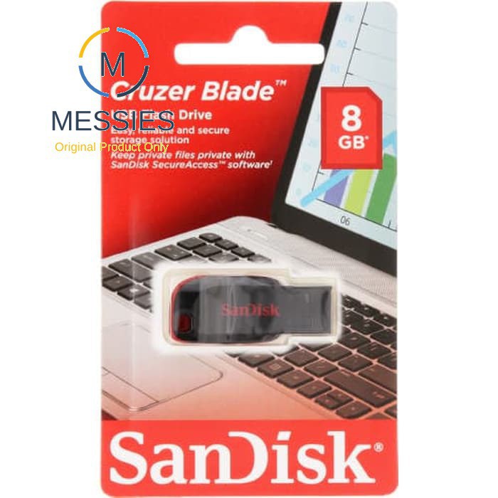 SANDISK FLASHDISK 8BG / USB FLASH 8GB / SANDISK CRUZER