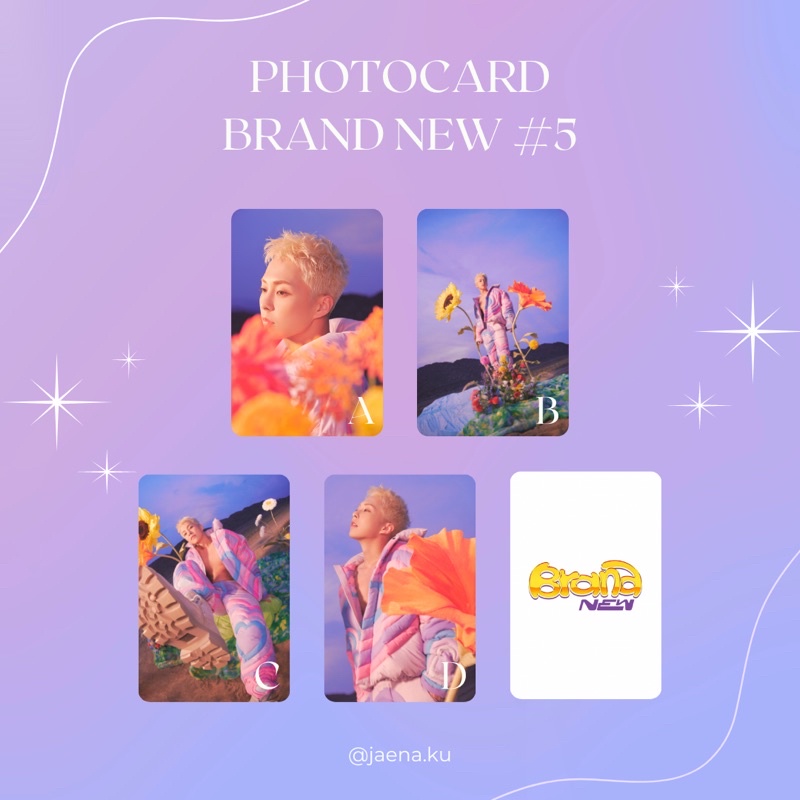 [EXO] PHOTOCARD BRAND NEW XIUMIN ‼️BACA DESKIPSI‼️