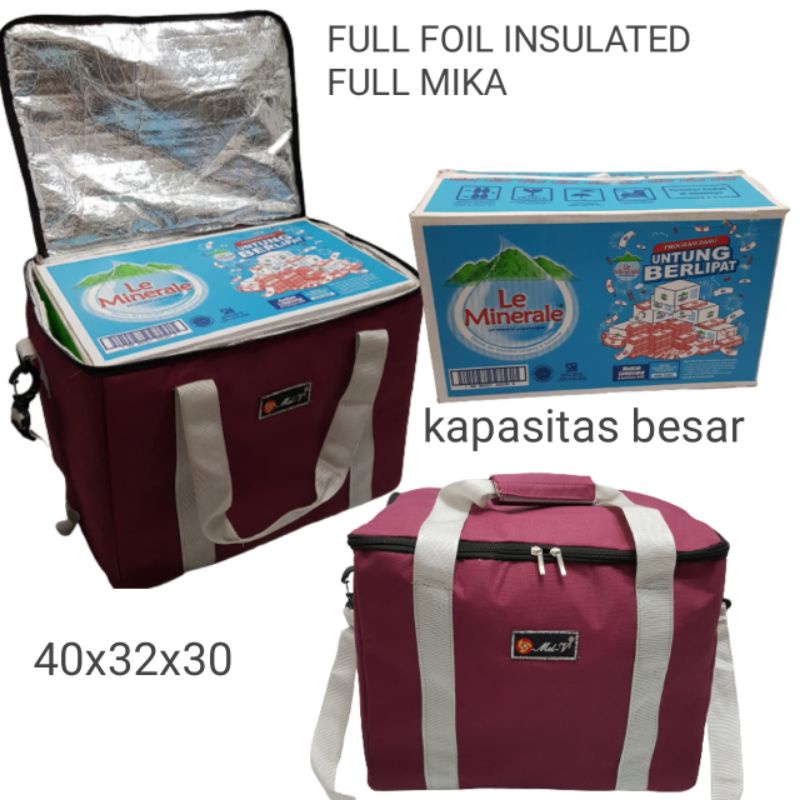 Tas driver Gofood Tas Bawa makanan   ojol ThermaPack Insulated Delivery Bag | Tas Kurir Motor MEL-V