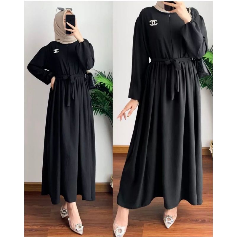 Moela Midi Dress XL XXL JUMBO crincle air flow