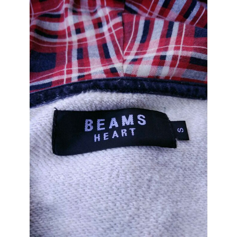 Full Zip Plaid Hoodie By Beams Heart Japan
